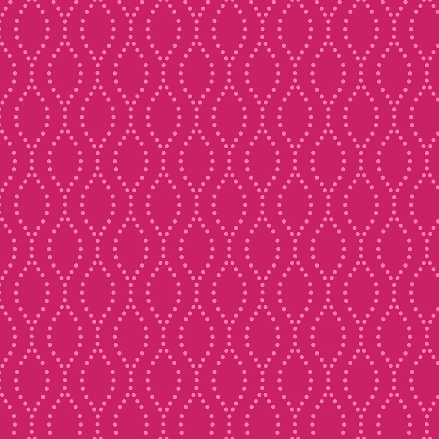 Fuschia Ogee Dot by Benartex