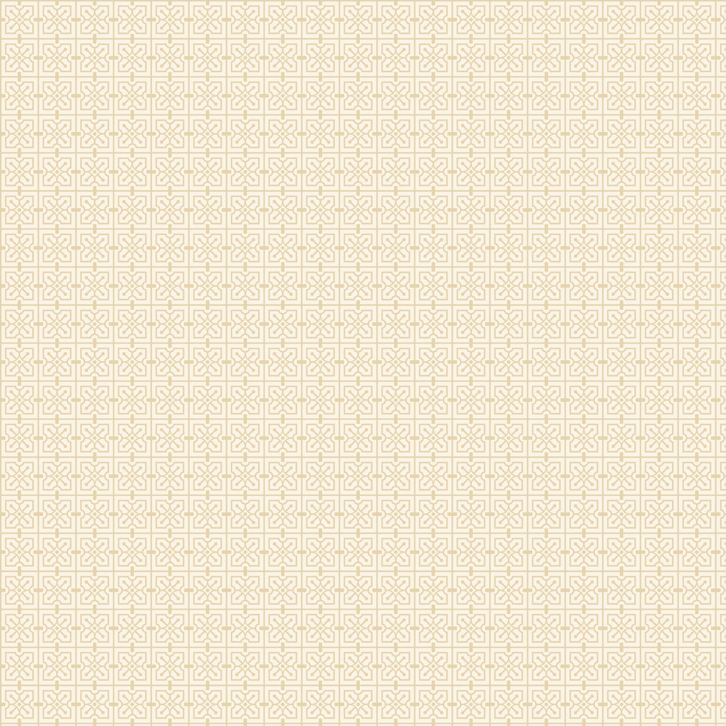 House is Beautiful, Design C, Cream, fabric swatch