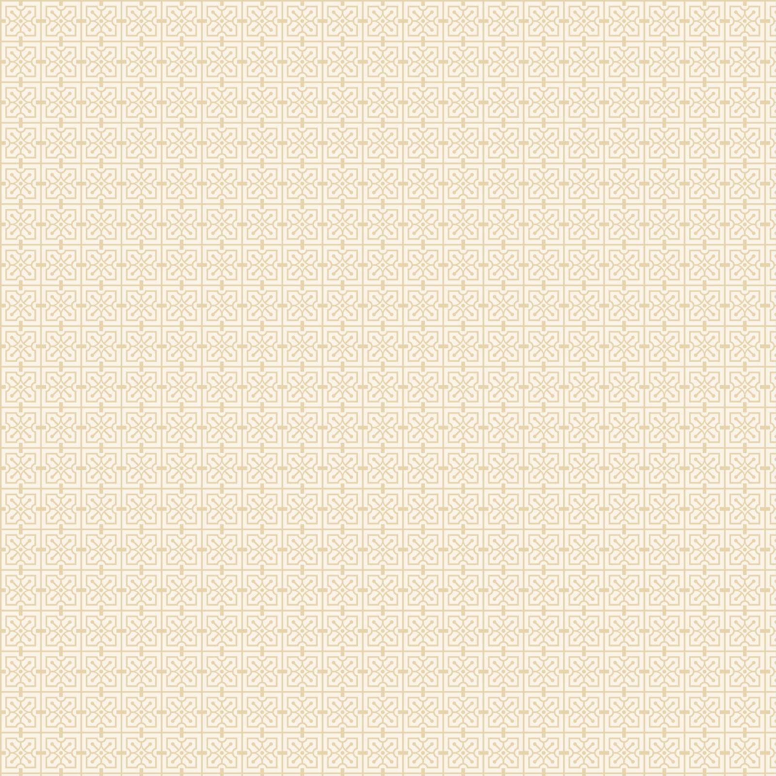 House is Beautiful, Design C, Cream, fabric swatch