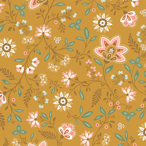 Aurelia Gold by Dots and Glory from Cloud 9 Fabrics