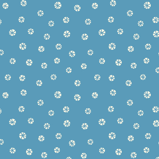 Snow Fall in blue by Cloud 9 Fabrics
