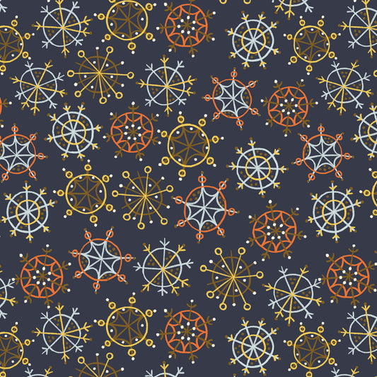 Winter Rainbow Night by Cloud 9 Fabrics