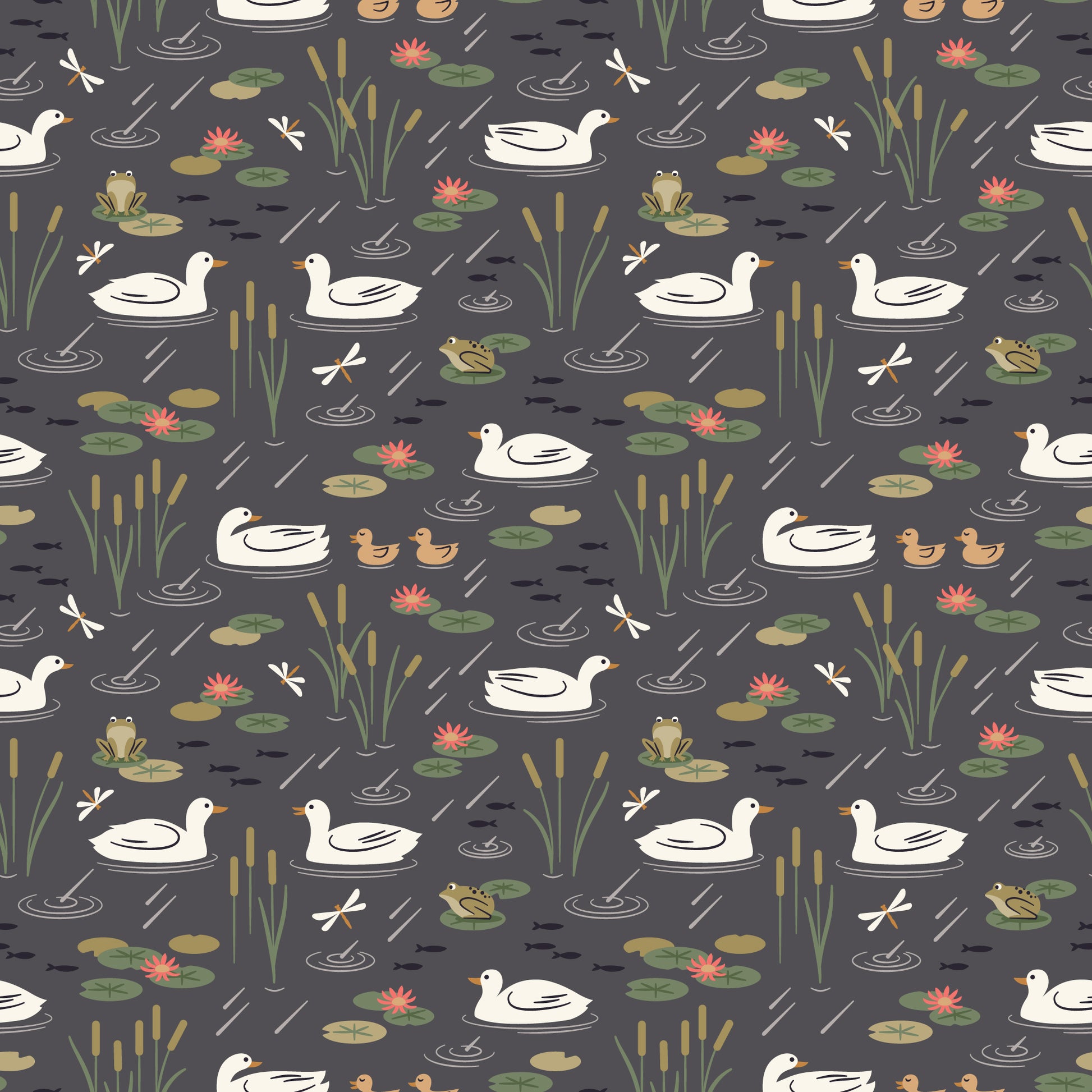 Duck Pond by Cloud 9 Fabrics