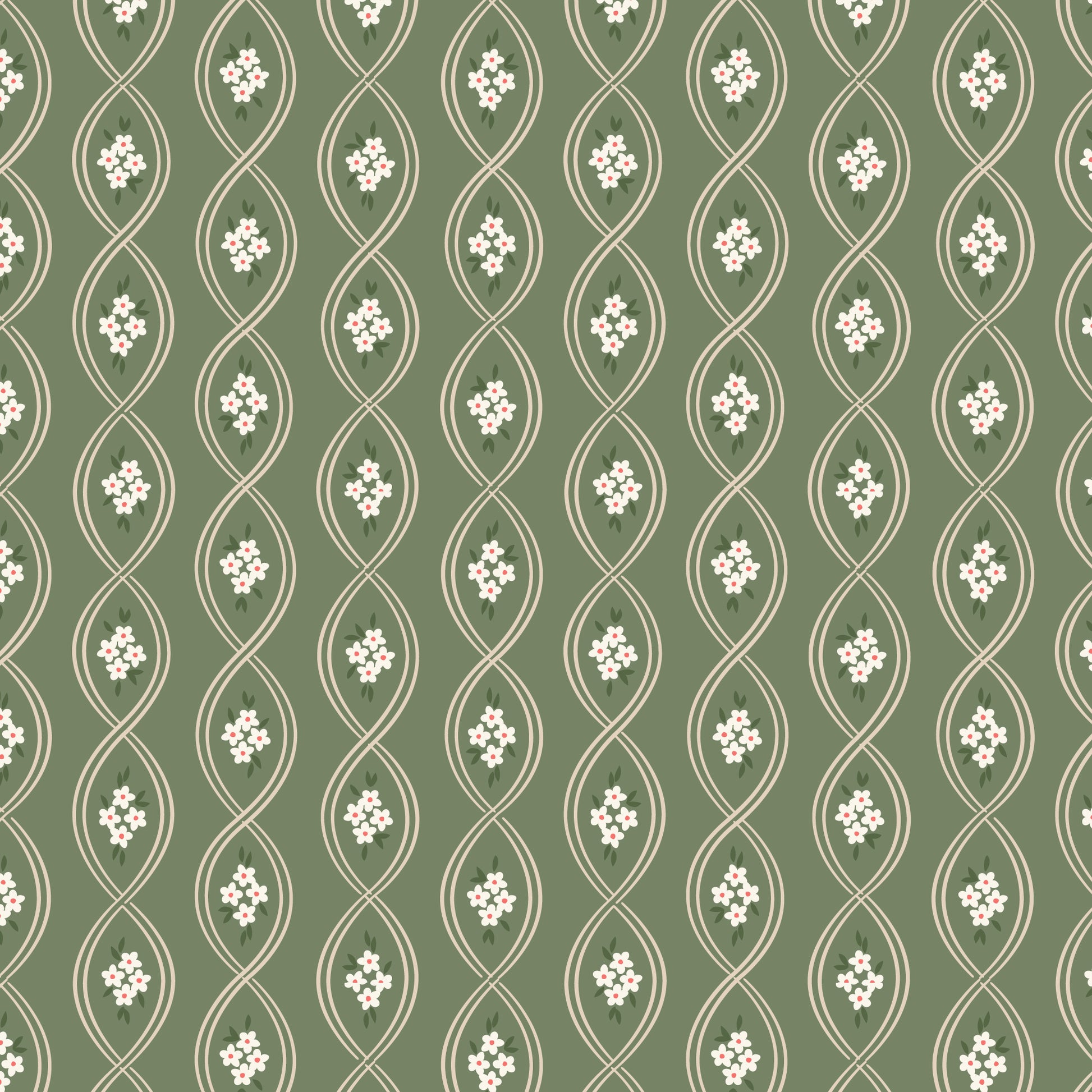 Entwined in Sage from Cloud 9 Fabrics