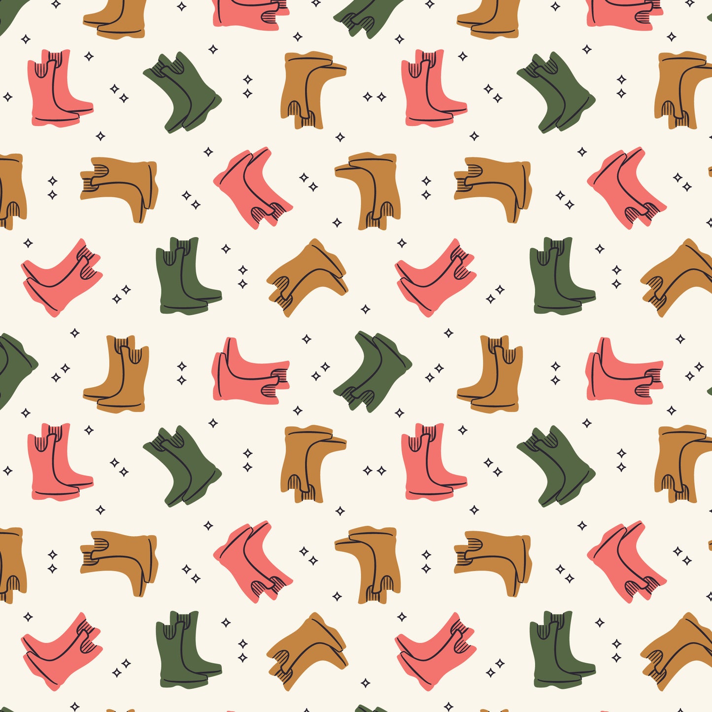 Wellies from Cloud 9 Fabrics