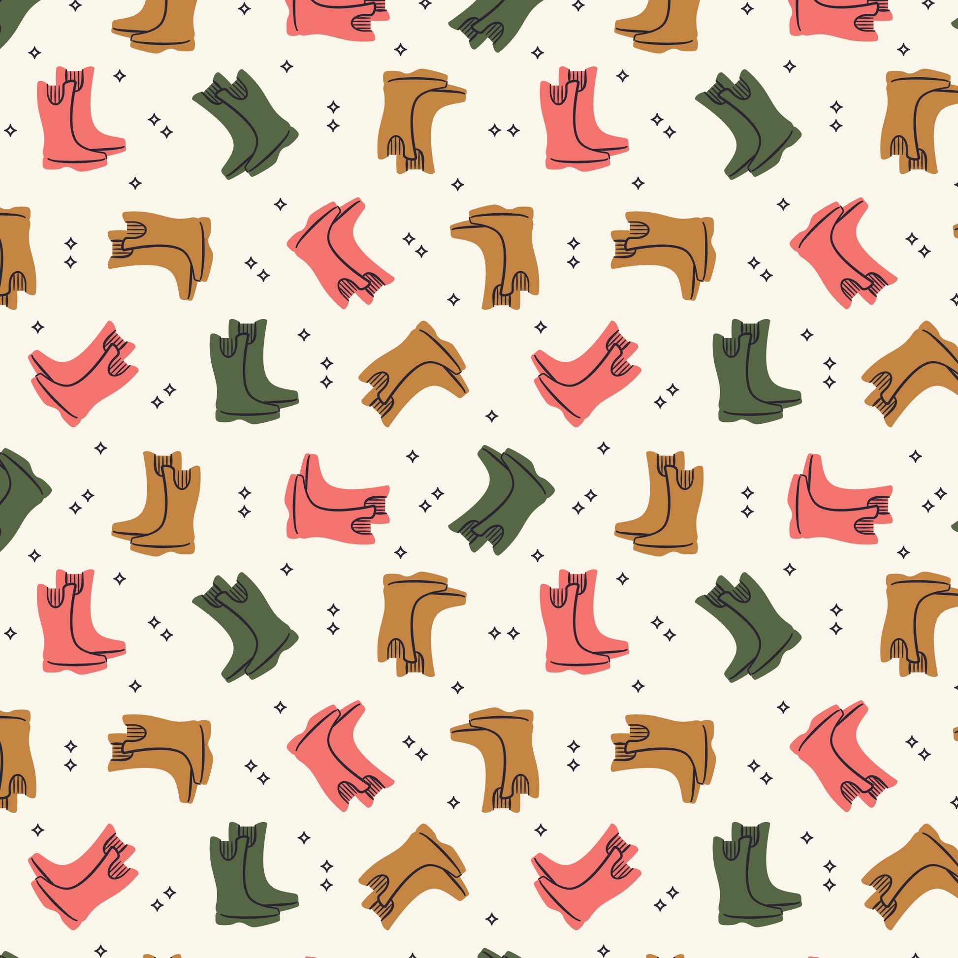 Wellies from Cloud 9 Fabrics