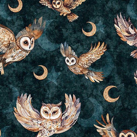 Flying Owls, Teal