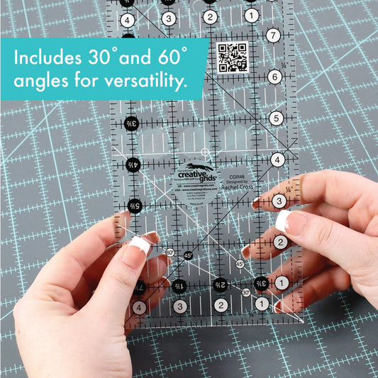 Creative Grid Ruler with Angle Guides
