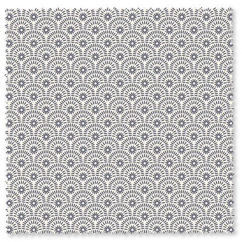 Stitched Scallop in Natural by Felicity Fabrics