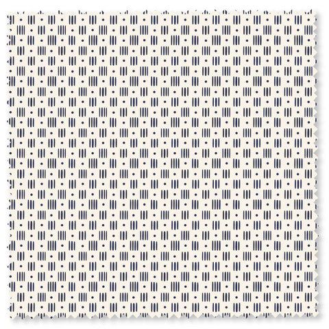 Dots and Dashes, Natural, by Felicity Fabrics