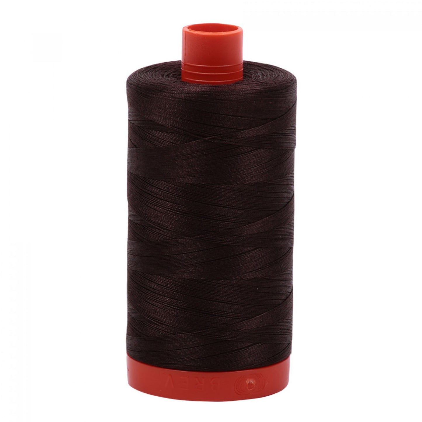 Aurifil Dark Brown 50 wt cotton thread