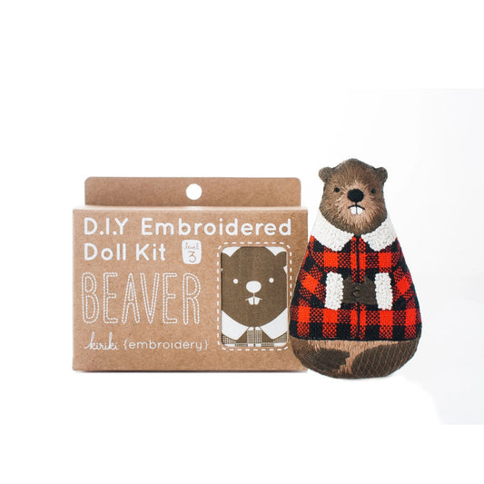 Beaver Doll Kit in package