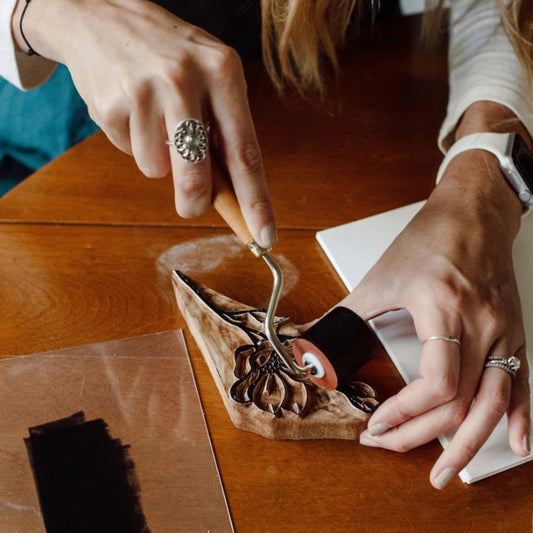 Blooming Cactus Wood Block Printing Kit