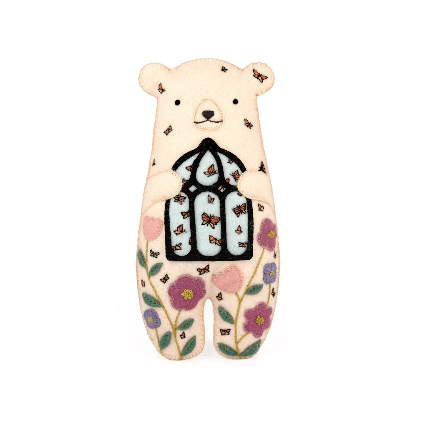 Bloombear Felt Doll Kit from Kiriki Press