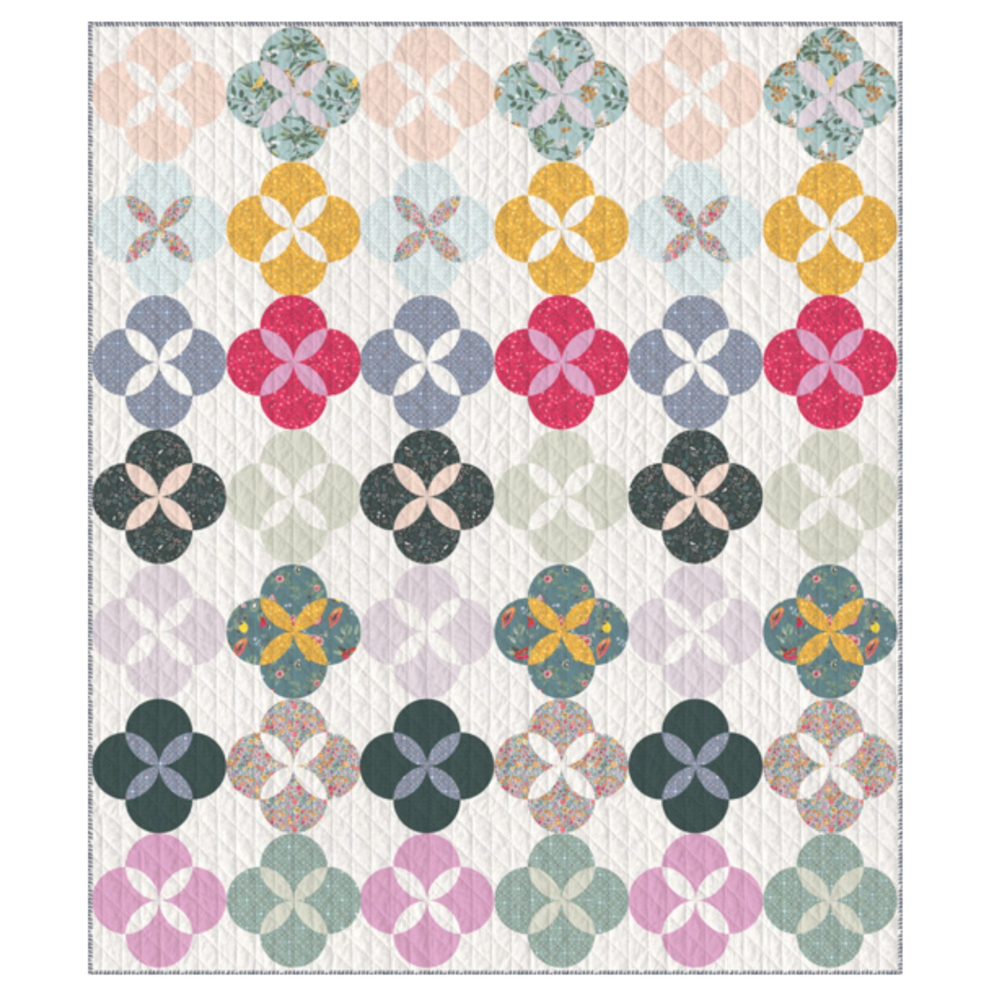 Buds and Petals Quilt Kit from Art Gallery Fabrics