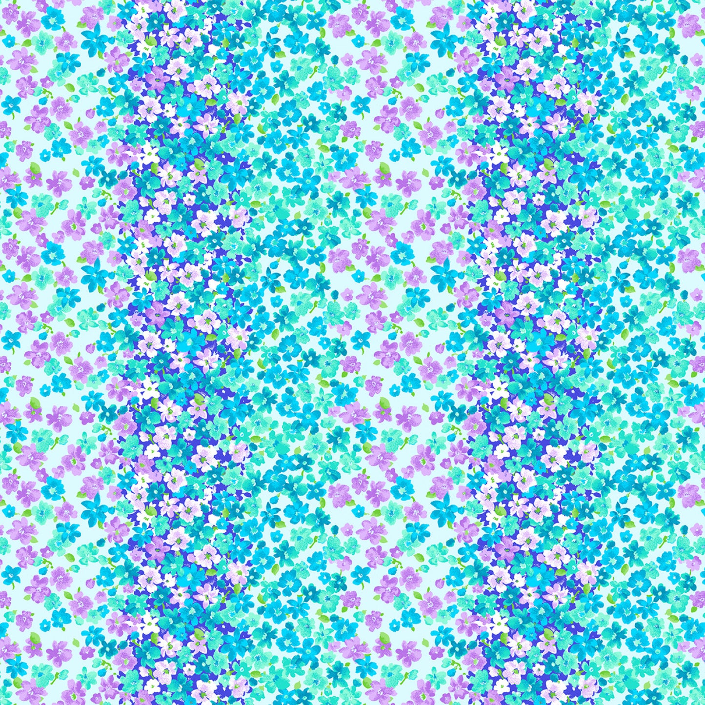 Calico Collection Floral Stripes from Fabric Traditions