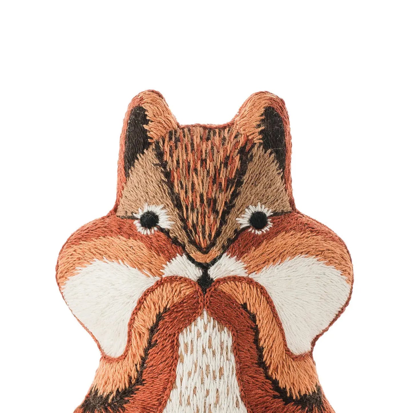 Chipmunk DIY Embroidered Doll Kit from Kiriki