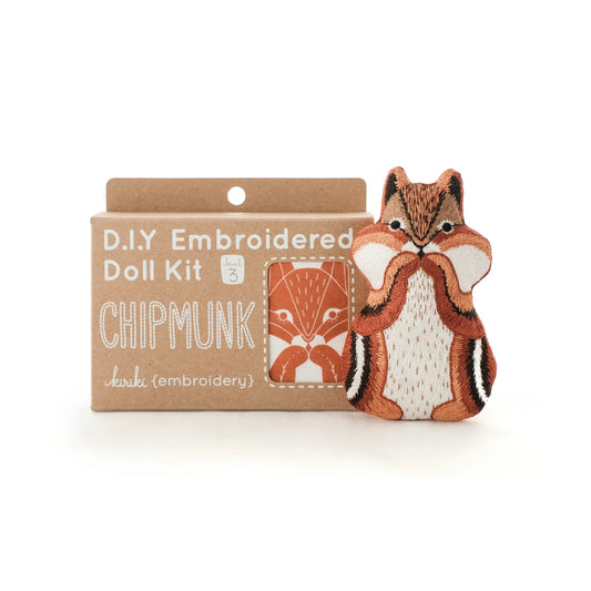 Chipmunk Doll Kit in package