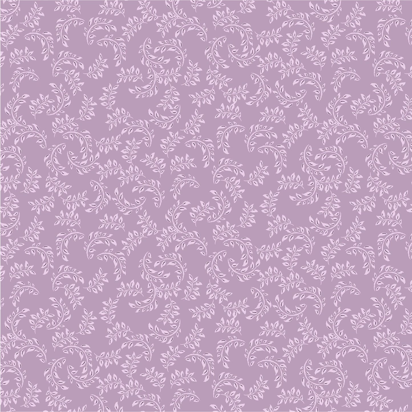 Purple patterned fabric with white floral design