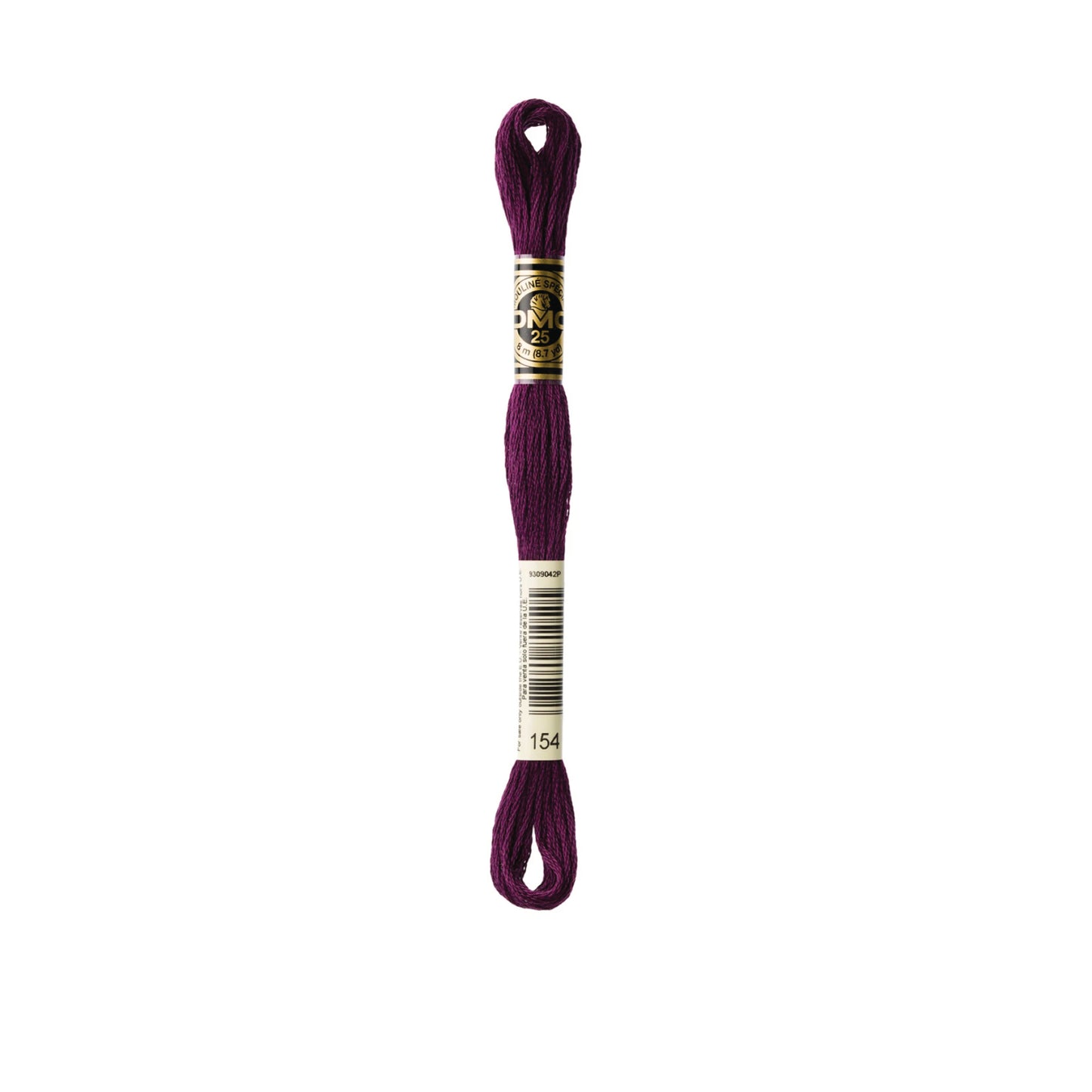 Very Dark Grape 154 Six Strand Embroidery Floss from DMC