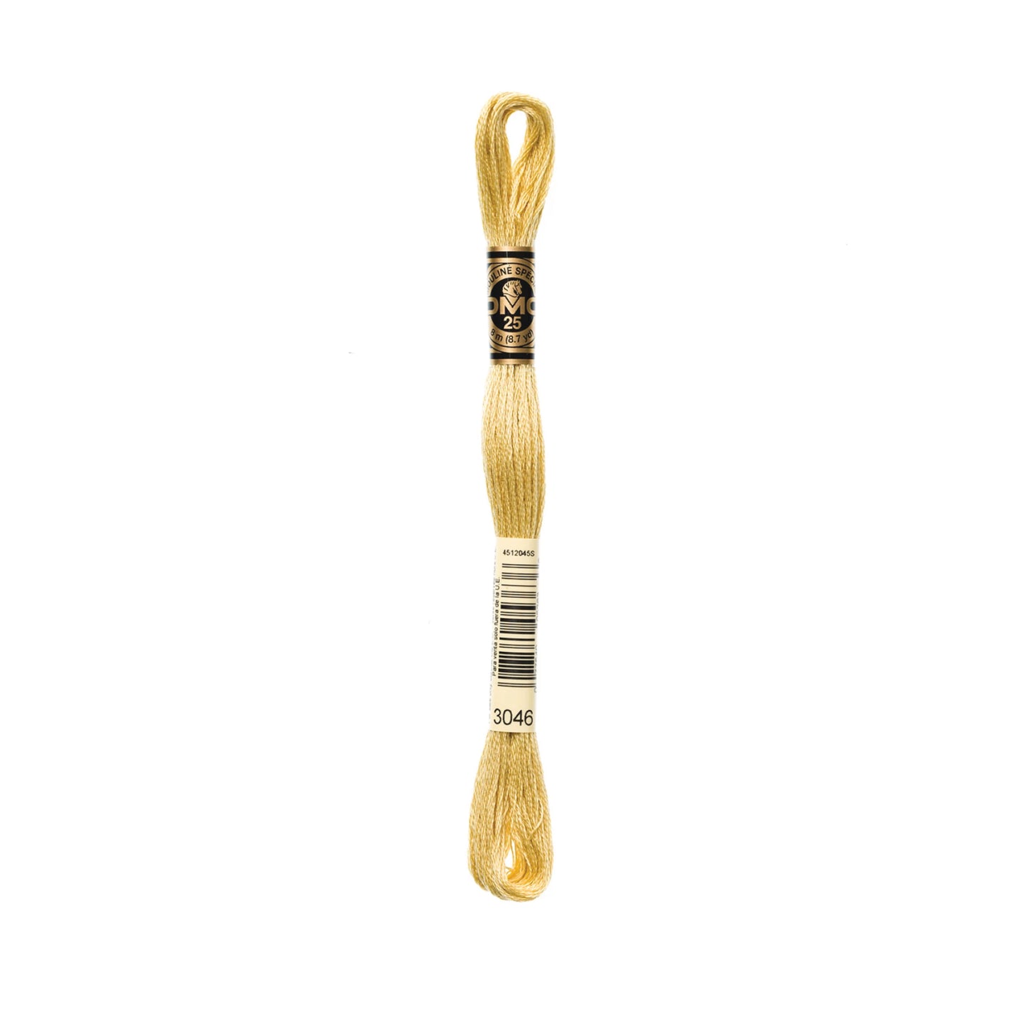 Medium Yellow Beige 3046 Six Strand Floss by DMC
