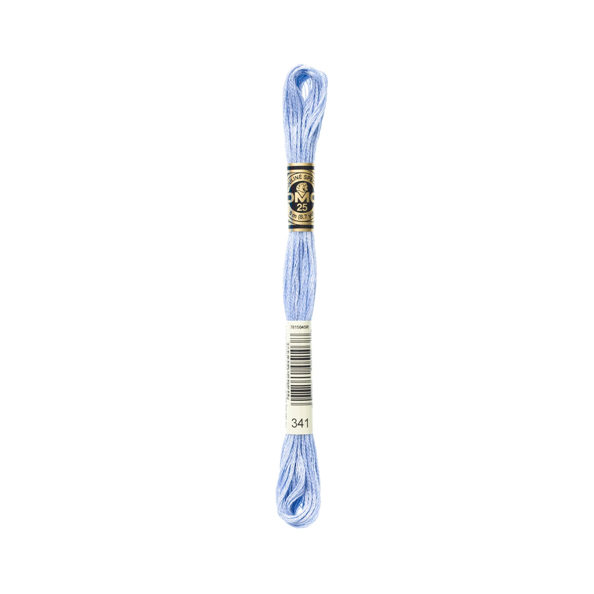 Light Blue Violet 341 Six Strand Embroidery Floss from DMC