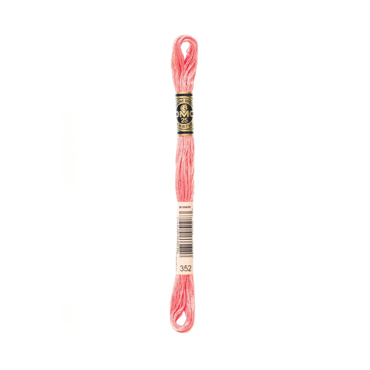 Light Coral 352 Six Strand Embroidery Floss from DMC