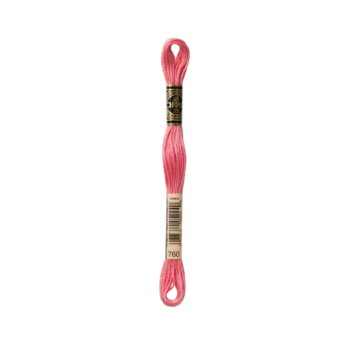 Salmon 760 Six Strand Embroidery Thread from DMC