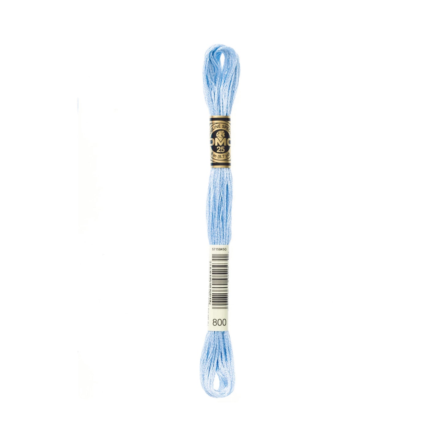Pale Delft Blue 800 Six Strand Embroidery Floss from DMC