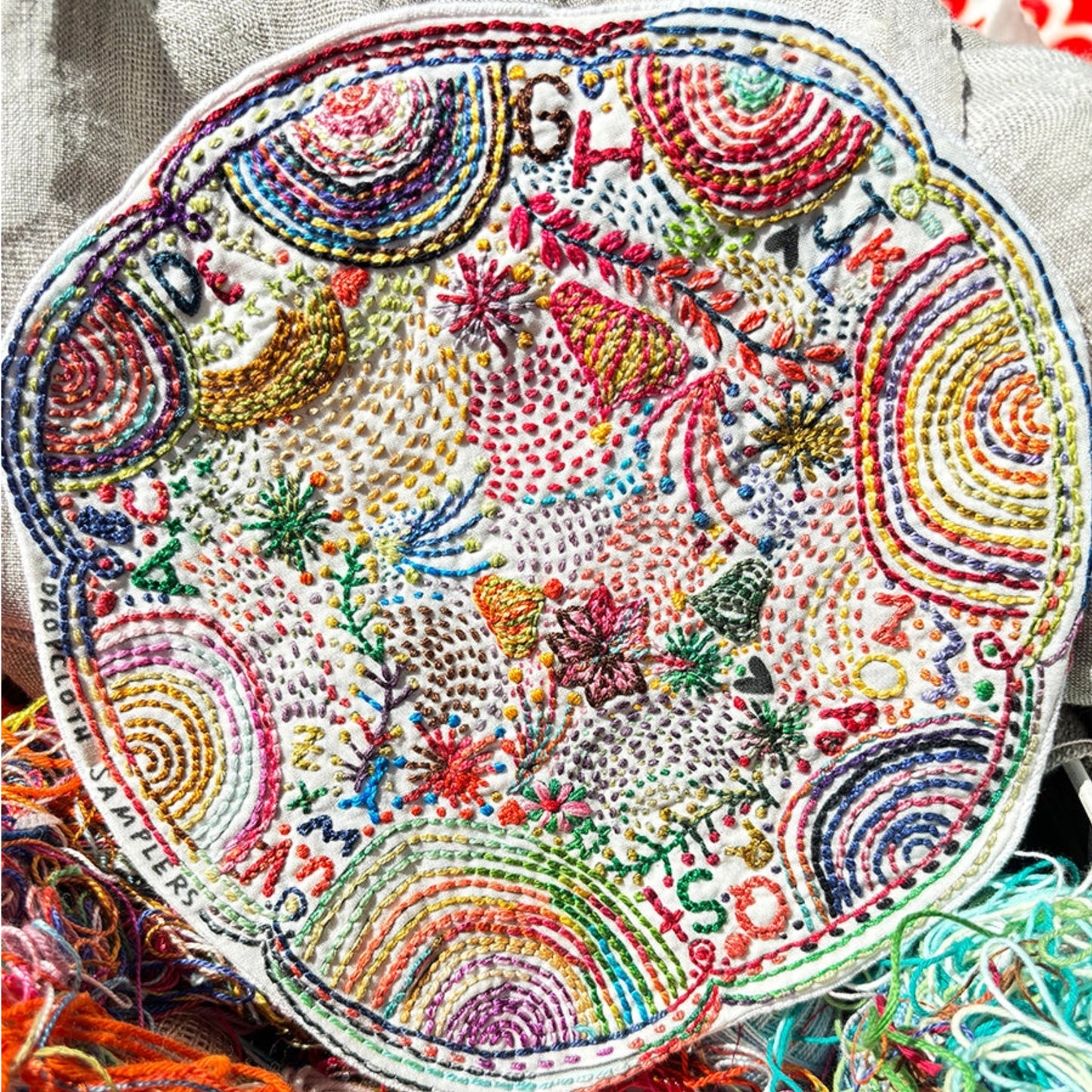 Disco Nap Sampler Embroidery Kit