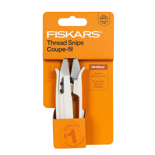 Fiskars Ultra Sharp Thread Snips in package