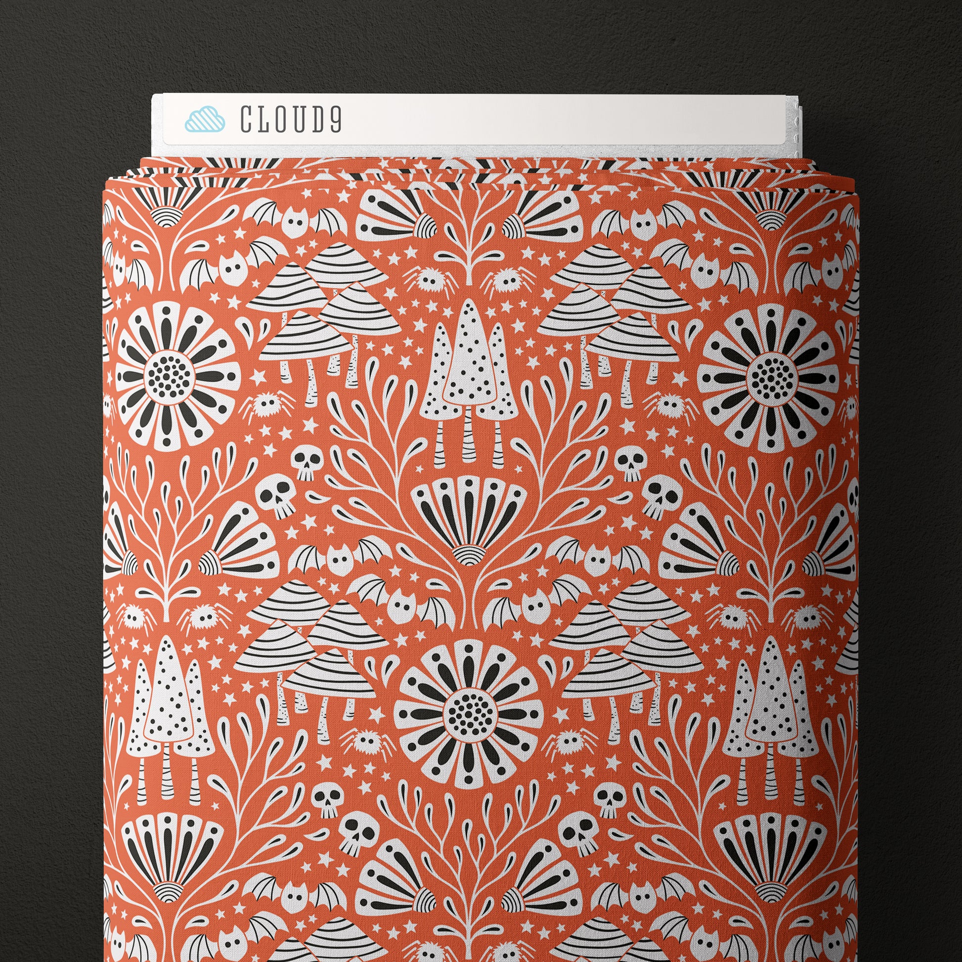 Gothic Forest in Orange on the bolt