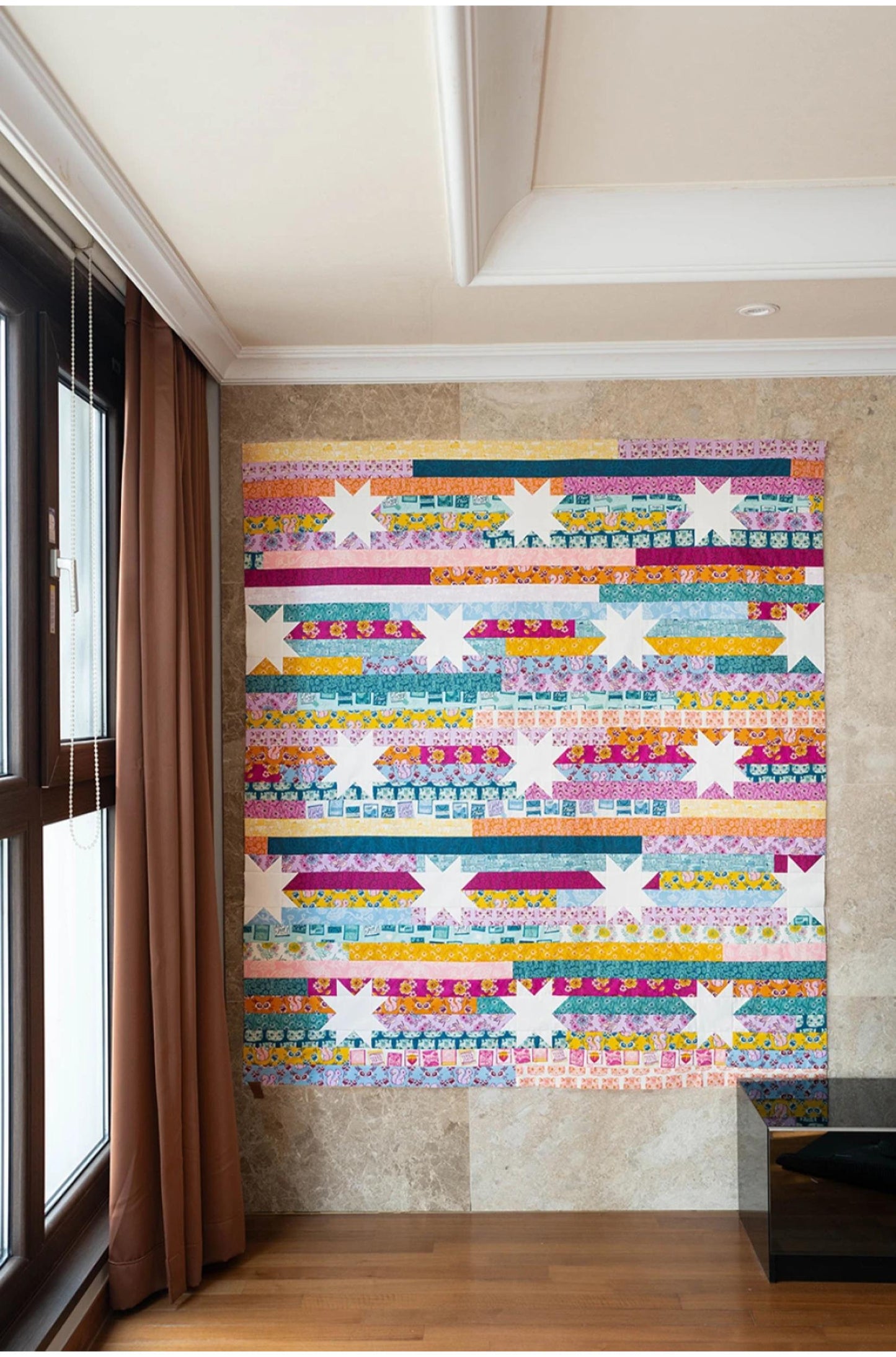 Sample of Jelly Stars Quilt