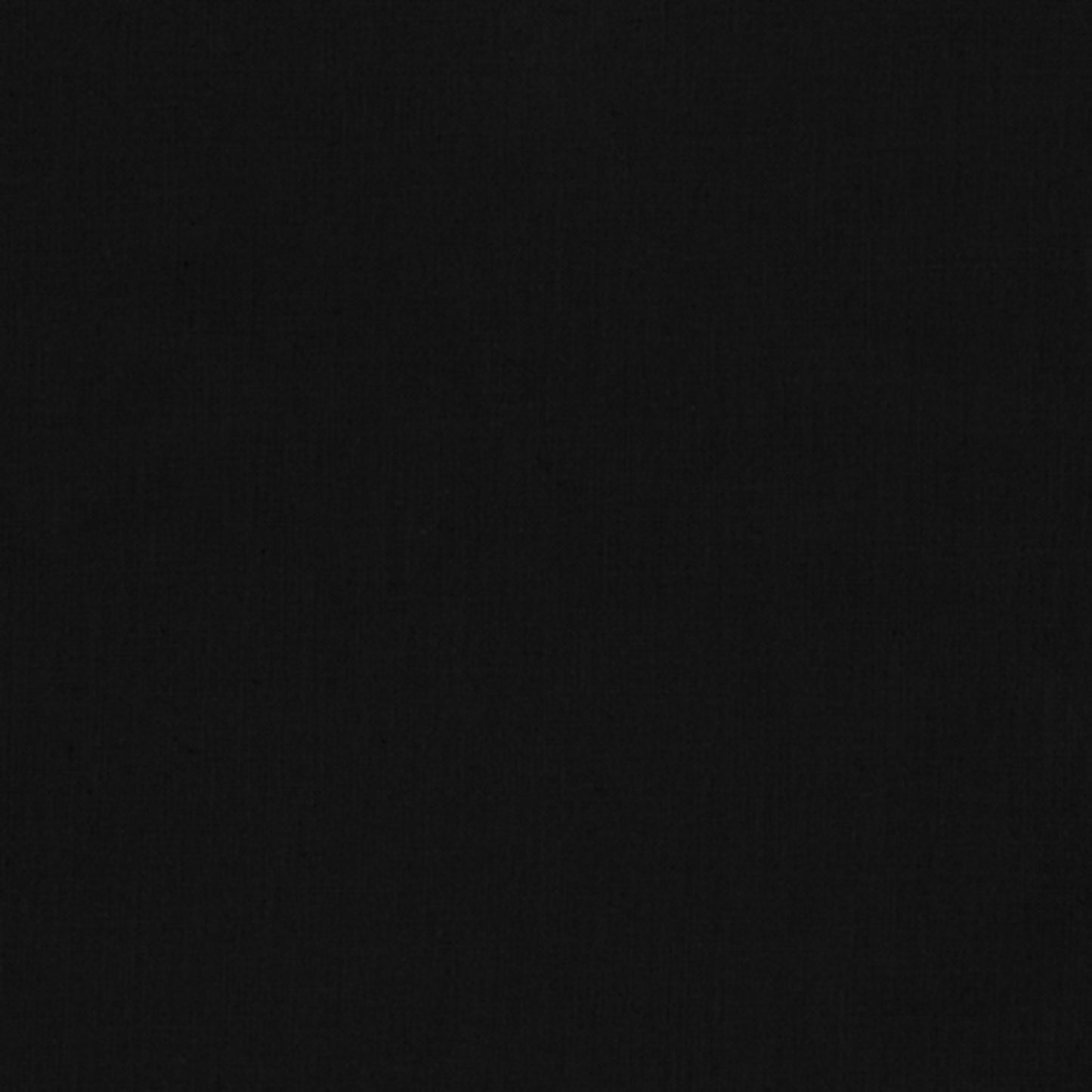 Kona Cotton Solids Black 1019