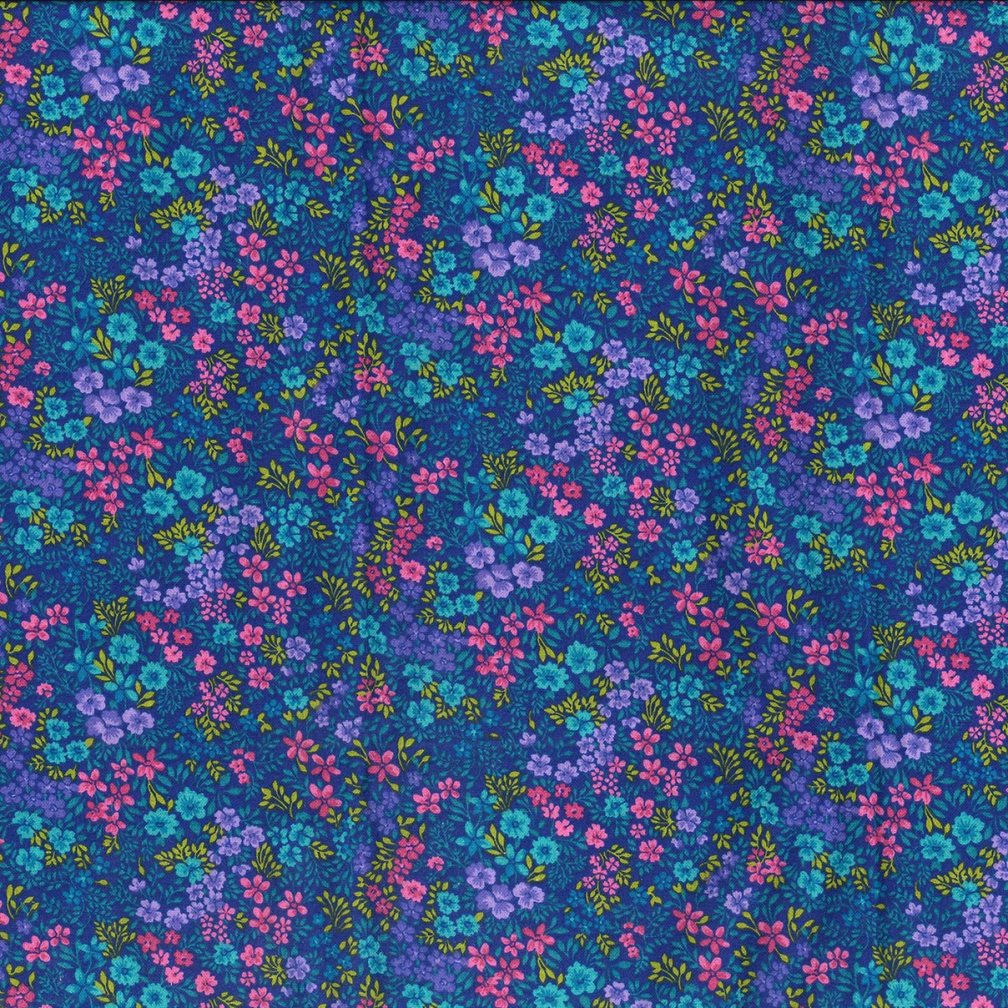 Keepsake Calico Blue from Fabric Traditions