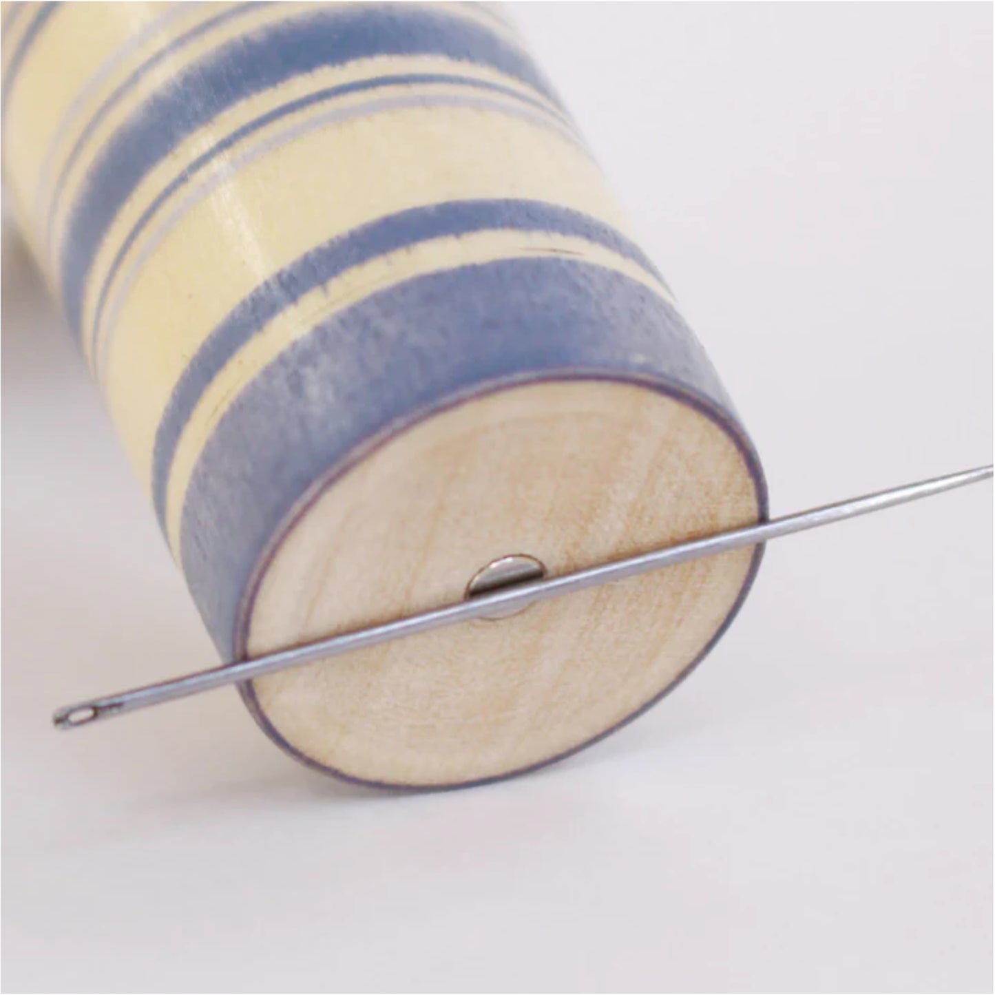 Magnet on the underside of Kokeshi Doll Pin Cushion