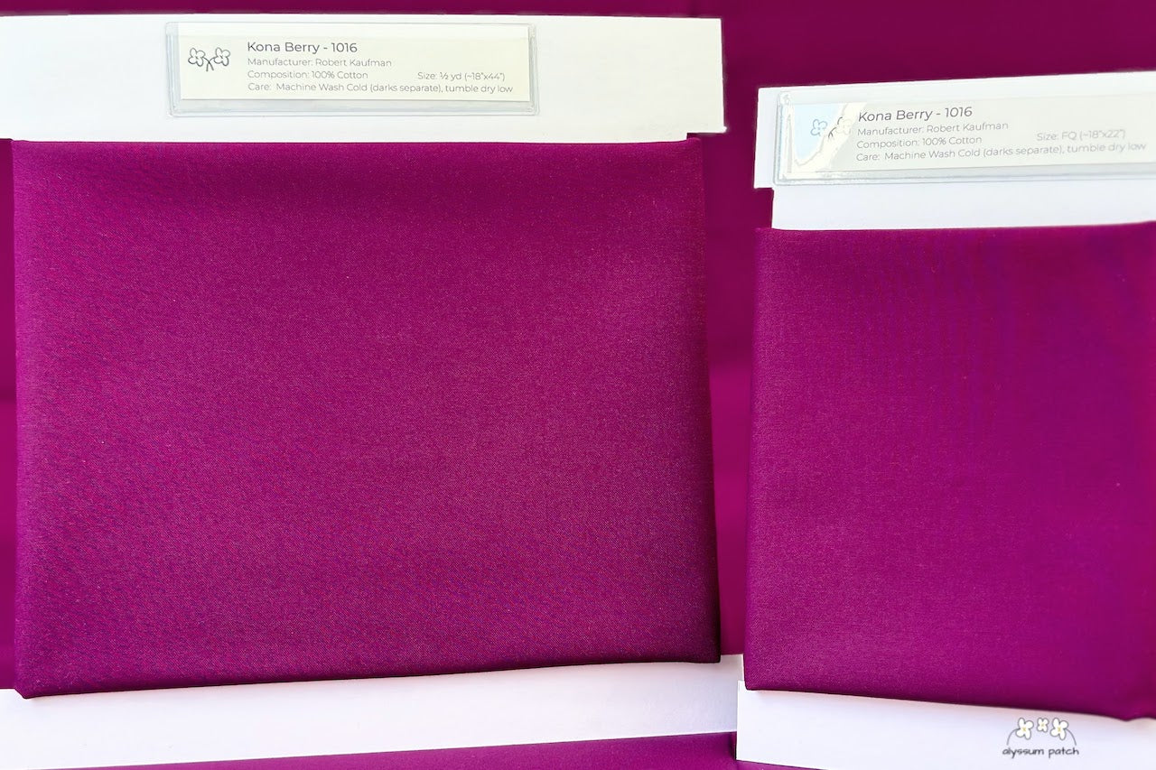 Kona Cotton Solids Berry Precuts