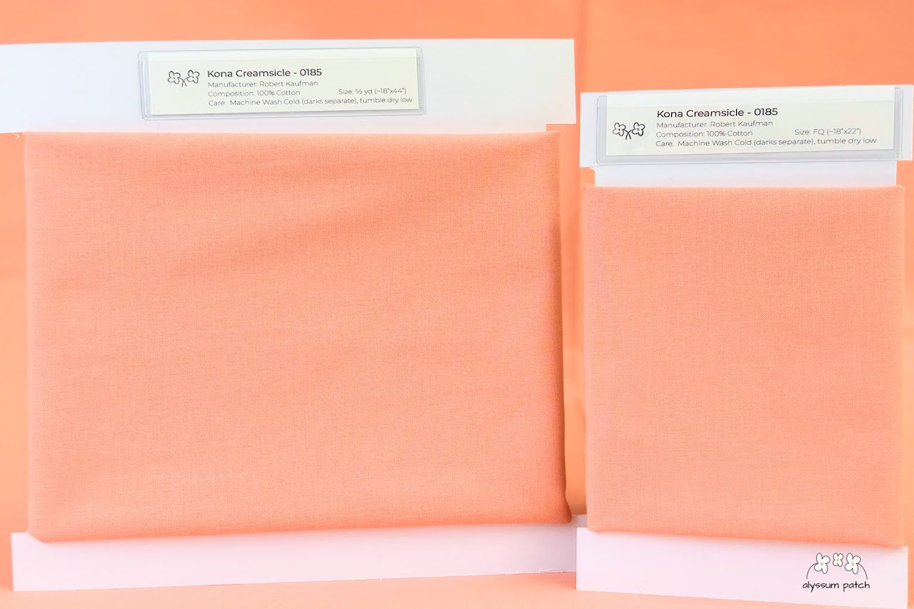 Kona Cotton Solids Creamsicle Precuts