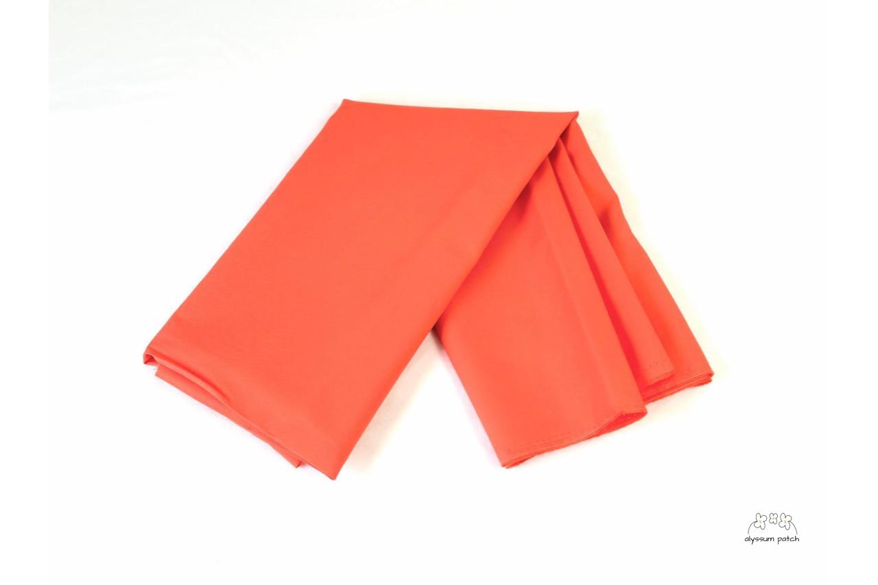 Kona Cotton Solids Nectarine Sample Cut