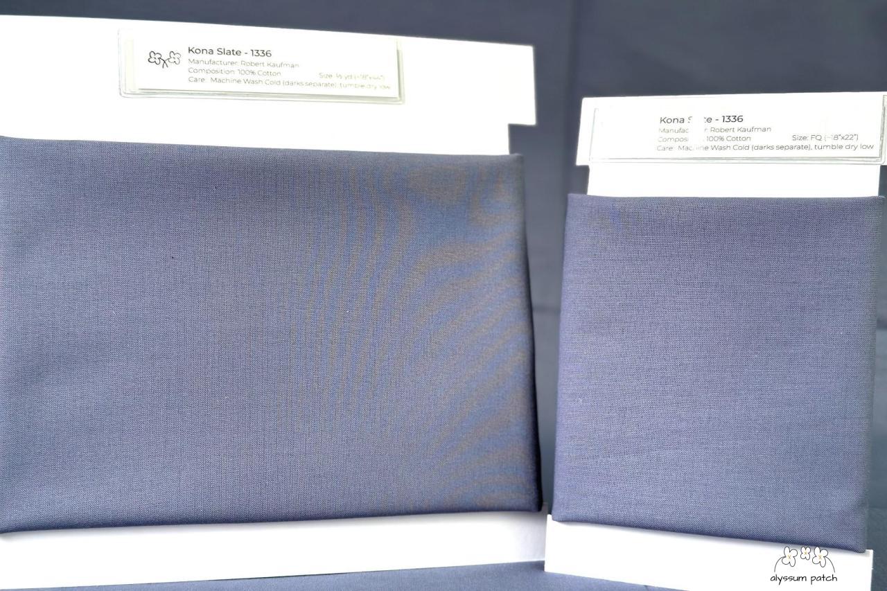 Kona Cotton Solids Slate Precuts