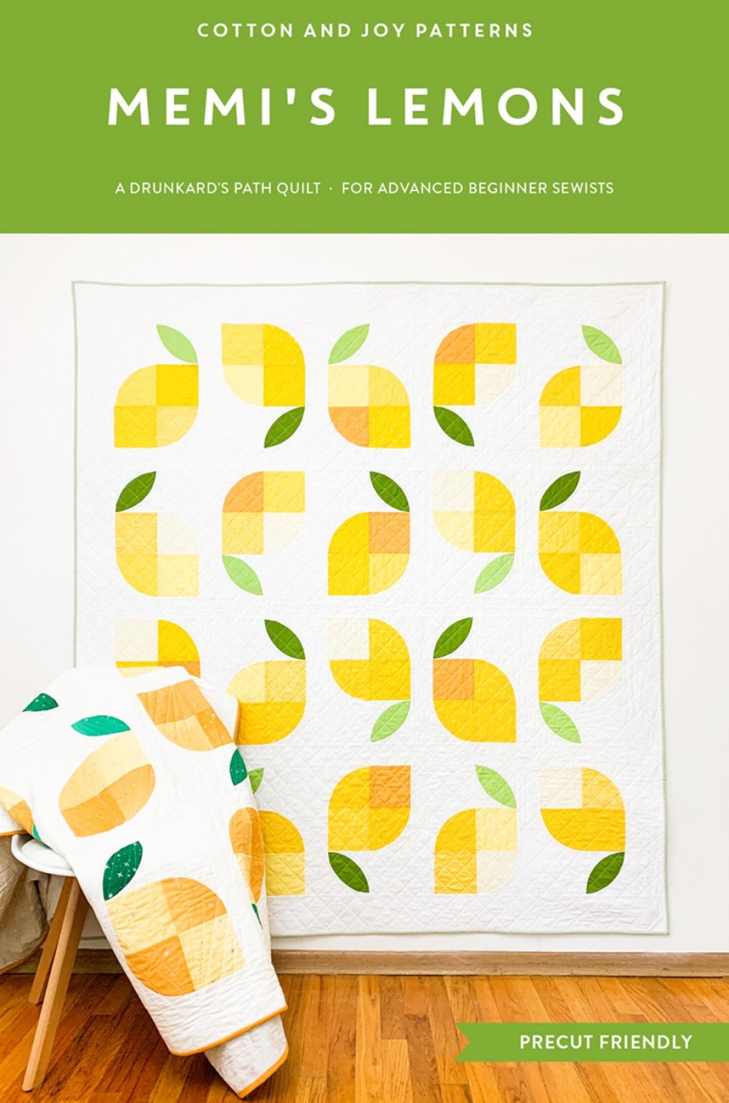 Memis Lemons Qulit Pattern from Cotton and Joy