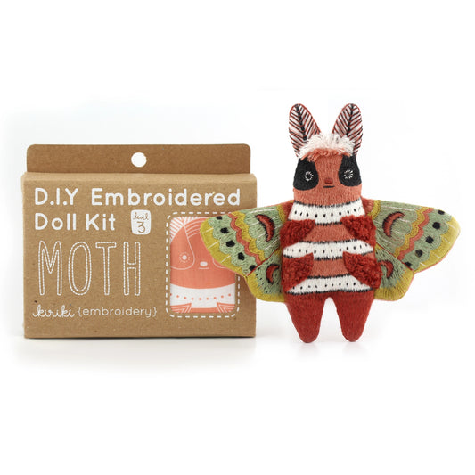 Moth Doll Kit in package
