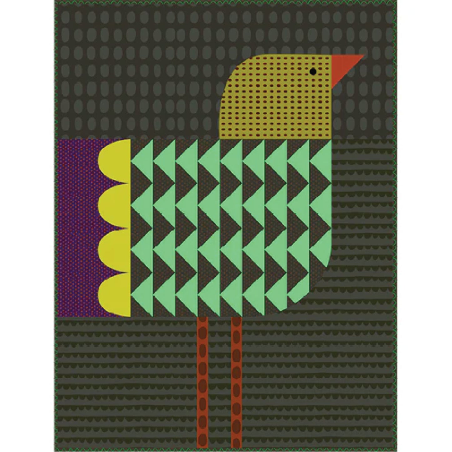 Trudy Bird Quilt Kit Sample