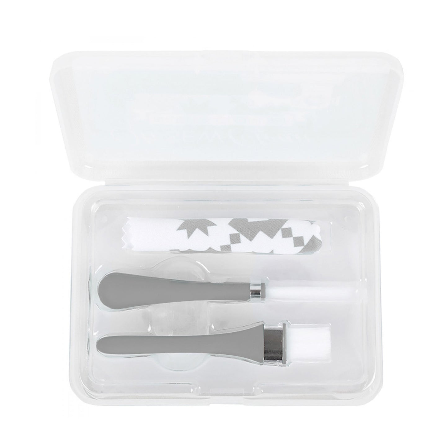 Oh Sew Clean Brush & Cloth Set interior