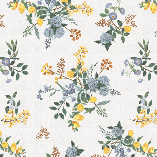Citrus Harmony Shine from Art Gallery Fabrics as part of the Plentiful Collection