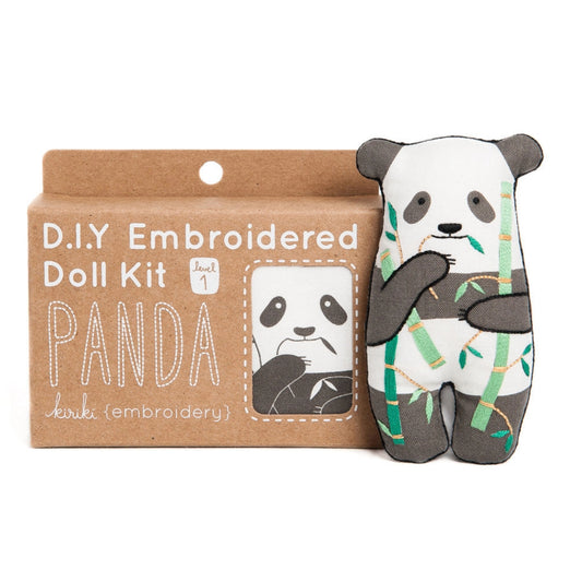 Panda Doll Kit in package