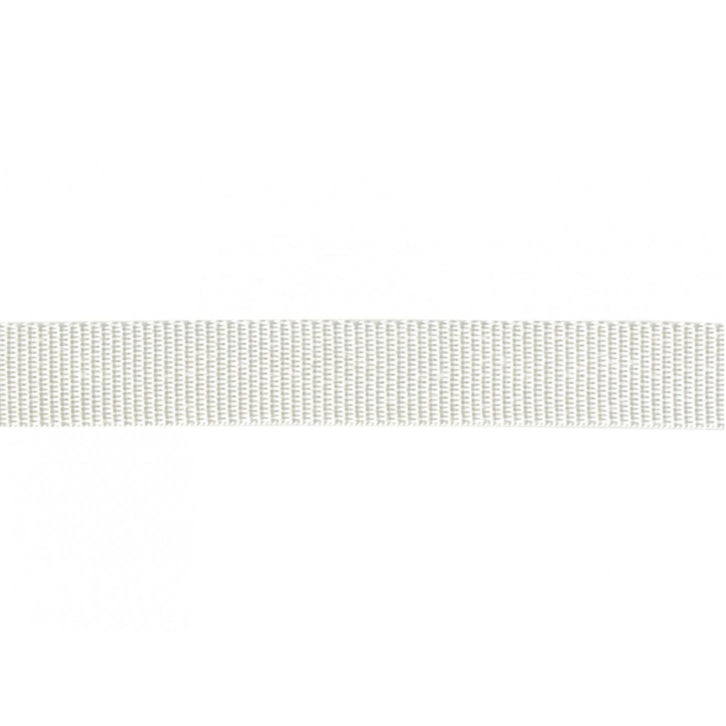 Polyester Webbing, white 1 inch