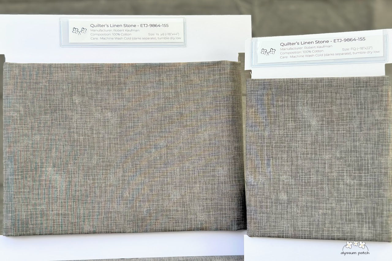 Quilters Linen Stone Precuts