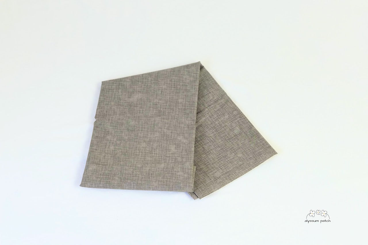 Sample Cut of Quilters Linen Stone