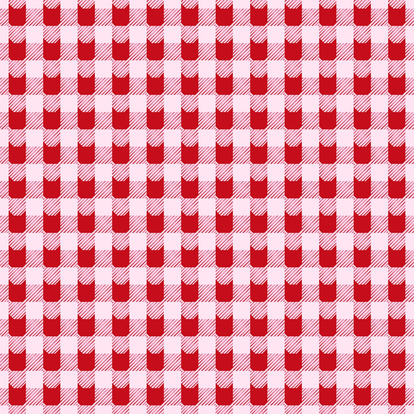 Peppermint Cat Plaid from Dear Stella